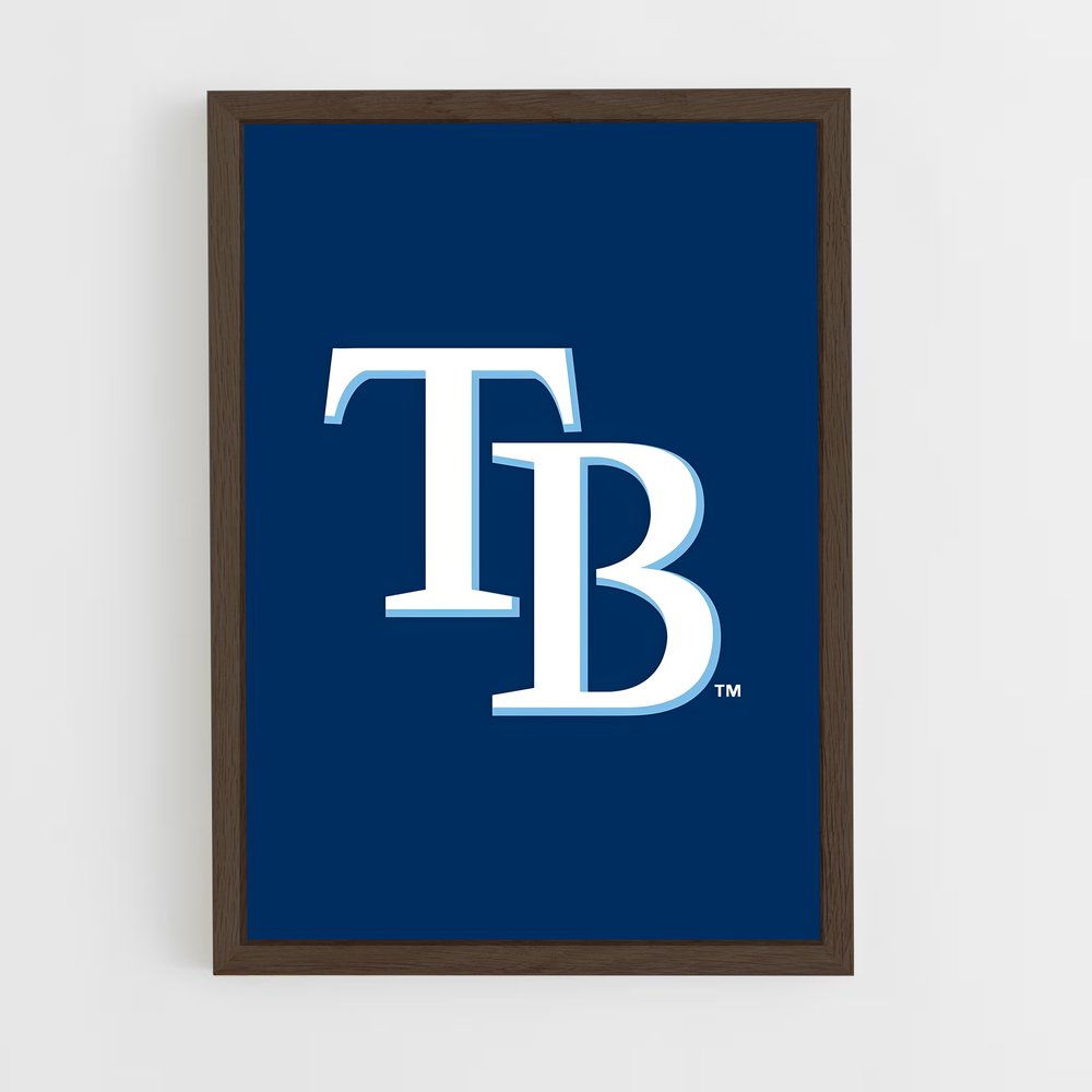Poster Tampa de bay rays – affiche Baseball (vue 5)